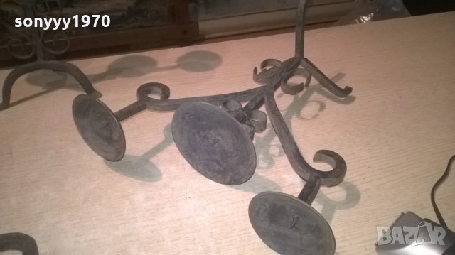 свещници от ковано желязо-антики, снимка 14 - Колекции - 28028048