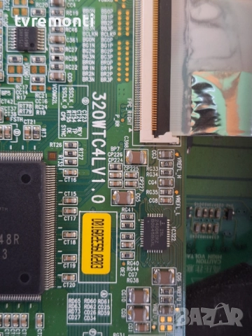 T-CON 320WTC4LV1.0 LJ94-01602E за 32-инчов телевизор Neo TF-3208, с дисплей LTA320WT-L15, снимка 2 - Части и Платки - 51510174