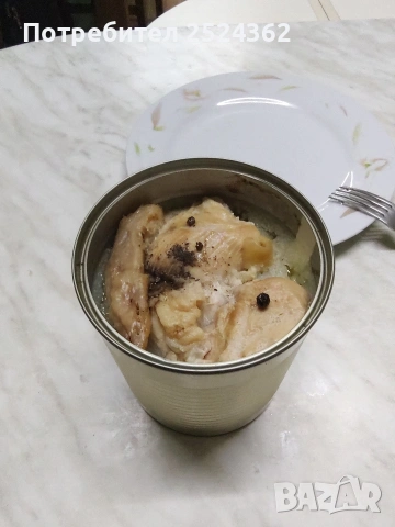 Консерви 1 литър кокоши и петли., снимка 2 - Домашни продукти - 53335159