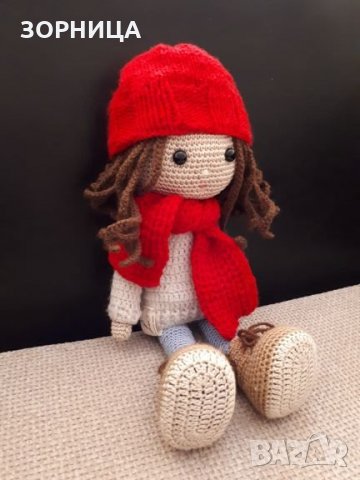 Плетена кукла , снимка 3 - Кукли - 27305422