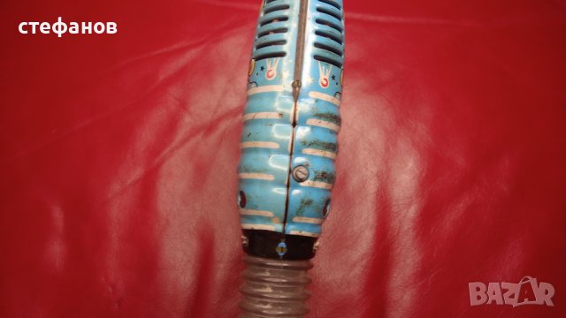 Детски ретро, стар ламаринен бластер, снимка 7 - Колекции - 43558066