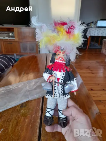 Стара фолклорна фигурка кукер #2