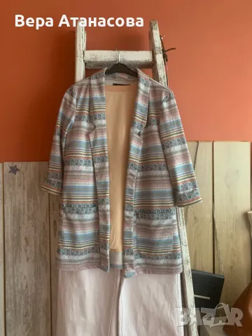 🩵 Свежарско сако/блейзър FB sister🍋, снимка 2 - Сака - 49742742