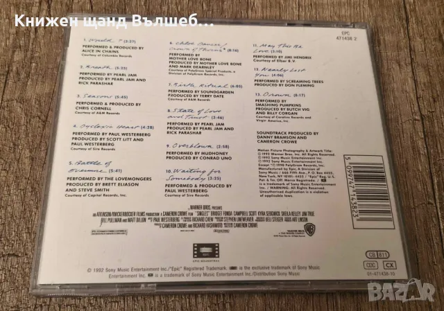 Компакт Дискове - Рок-Метъл: Singles - Soundtrack (Alice In Chains, Pear Jam, Soundgarden etc.), снимка 2 - CD дискове - 49604838