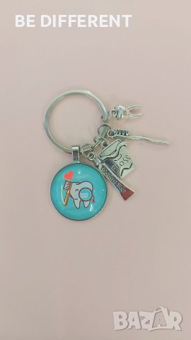 Ключодържател зъболекар с плочка, снимка 4 - Други - 31389876