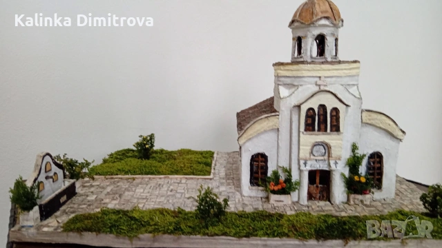 Макет на храм св.Атанасий-гр.Харманли., снимка 17 - Декорация за дома - 53227097
