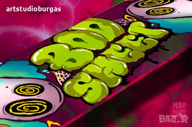 Дизайн, реставриране и изработка на скейт и лонгборд дъски по индивидуални поръчки! , снимка 2 - Скейтборд, ховърборд, уейвборд - 48770084