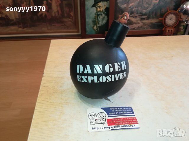 DANGER EXPLOSIVES-ВНОС GERMANY 1712231113, снимка 14 - Колекции - 43447014