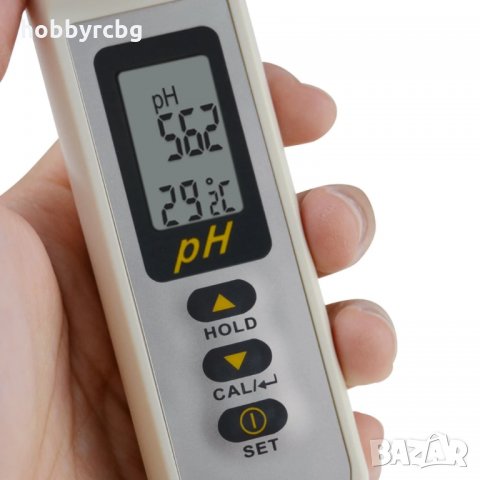 868-9 Водоустойчив pH метър с термометър и сменяем електрод, снимка 5 - Друга електроника - 33332591