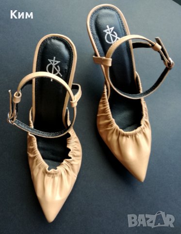 Обувки на ток в телесен цвят 4th & Reckless