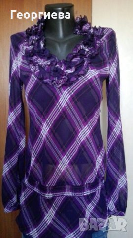 Ефирна лилава туника Esprit👗🍀S, M👗🍀 арт.115