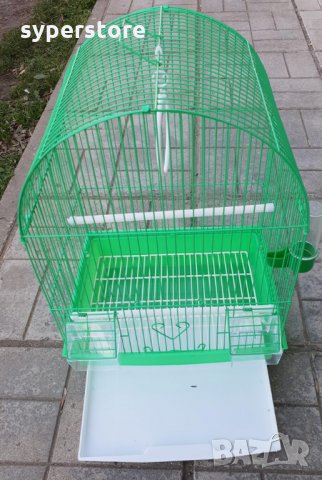 Клетка за папагали птици малка M объл покрив SS000101 за 1 или няколко броя птици, папагали, снимка 4 - За птици - 28610903