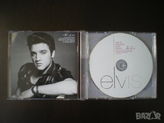 Elvis Presley ‎– The 50 Greatest Love Songs 2001 2×CD, Двоен диск, снимка 4 - CD дискове - 42991431