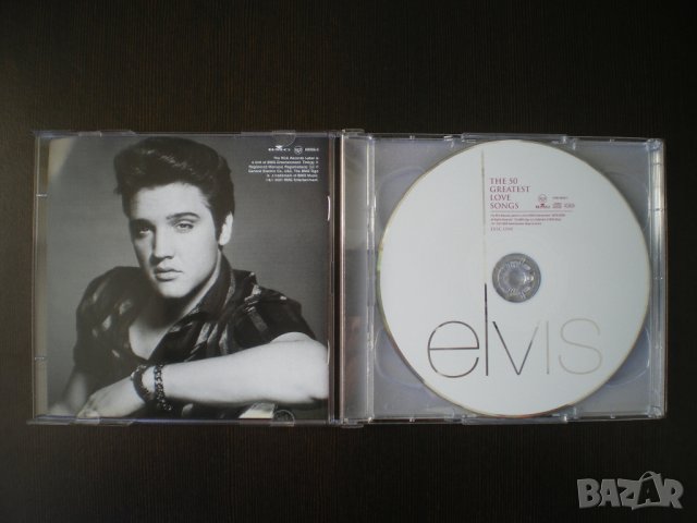 Elvis Presley ‎– The 50 Greatest Love Songs 2001 Двоен диск, снимка 4 - CD дискове - 42991431