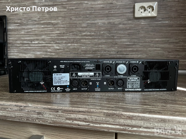 DYNACORD CL 1200, снимка 4 - Ресийвъри, усилватели, смесителни пултове - 51432410