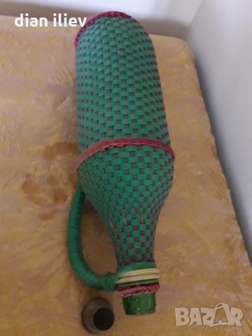 Стара плетена дамаджана, снимка 12 - Колекции - 27448035