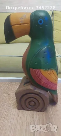 дърворезба за колекционери височина 27см , снимка 3 - Колекции - 48429044