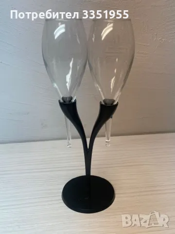 Моет стойка за чаши Шампанско, снимка 2 - Чаши - 49309058