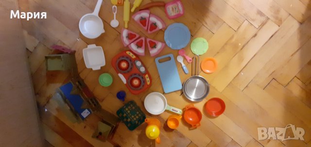 Сет от прибори и принадлежности за готвене и къща за кукли, снимка 9 - Образователни игри - 39765676