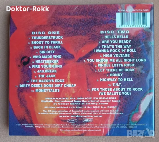 AC/DC -  Live 2 CD, снимка 2 - CD дискове - 48593276