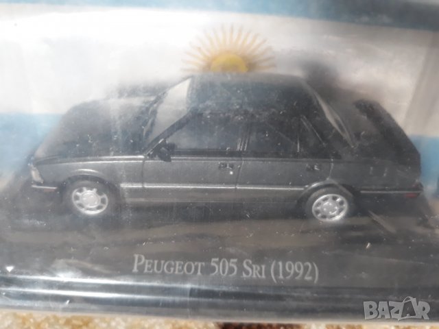 Peugeot 505 SRI 1992 Un sedan Elegante, Familiar e veloz. 1.43 , снимка 1 - Колекции - 35412161