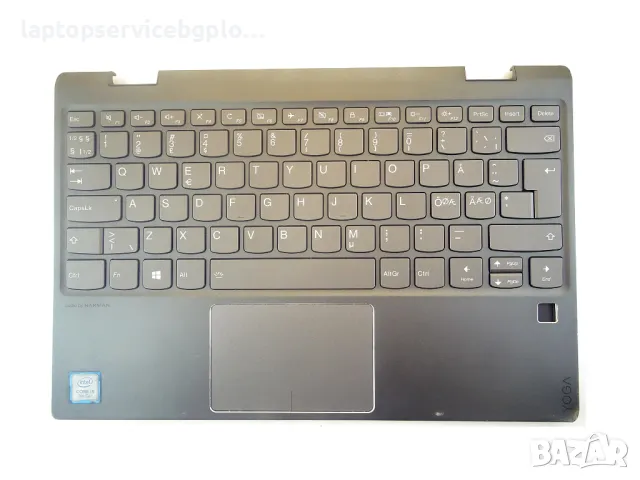 Lenovo Yoga 720-12IKB 81B5 12.5" Клавиатура Палмрест Корпус, DC JACK и  говорители  SN20M61425