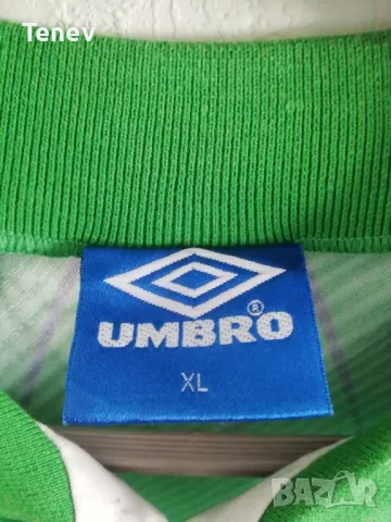 Ireland Umbro 1995 Vintage Ирландия оригинална тениска фланелка XL, снимка 6 - Тениски - 47483994