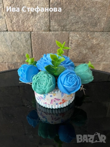 Ароматизирани букети от соев восък , снимка 7 - Декорация за дома - 53154840