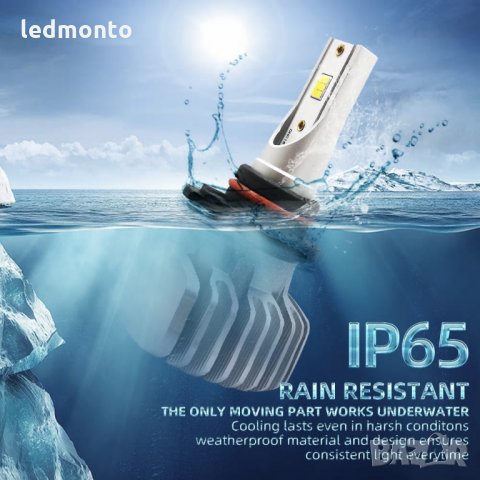 лед крушки h7 крушки н7 без бентилатор, снимка 5 - Аксесоари и консумативи - 35257618