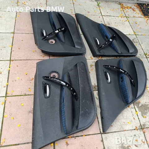 Черни кожени кори врати BMW E87 Кори врати БМВ Е87, снимка 2 - Части - 50435470