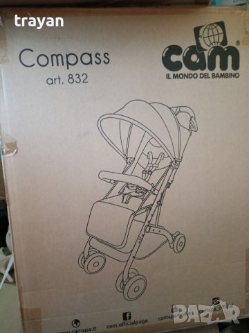 Cam compass детска количка , снимка 5 - Детски колички - 43020686