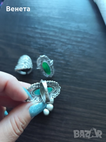  Елегантни Пръстени -Коледна промоция !🎄❤️🤩, снимка 2 - Пръстени - 52606557