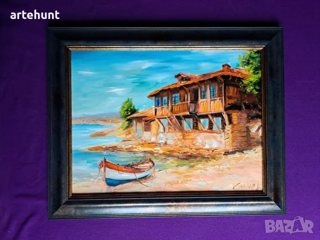 Маслени картини на Димитър Генев, снимка 6 - Декорация за дома - 49864301