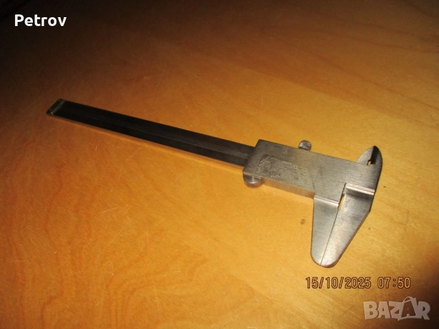 Mitutoyo - MADE IN JAPAN - ORIGINAL Mitutoyo - Японски ПРОФЕСИОНАЛЕН - ПРЕЦИЗЕН Шублер 0 - 150 mm !!, снимка 4 - Шублери - 52260363