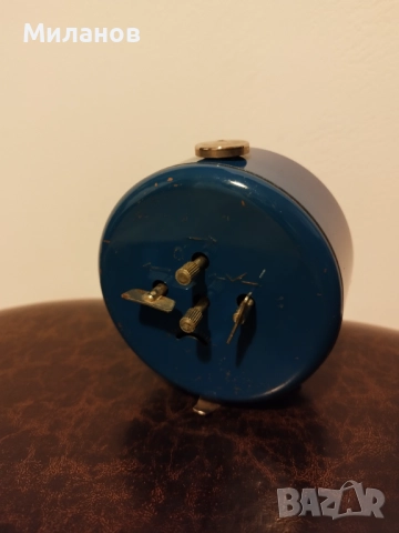 Стар анимиран будилник, настолен часовник, снимка 6 - Антикварни и старинни предмети - 52849541