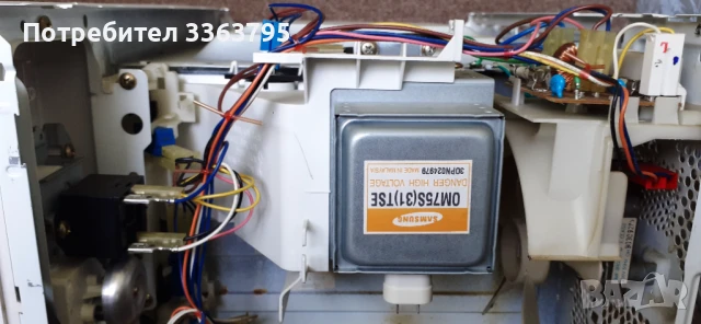 Микровълнова фурна Samsung за ремонт или части. , снимка 10 - Микровълнови - 51105129