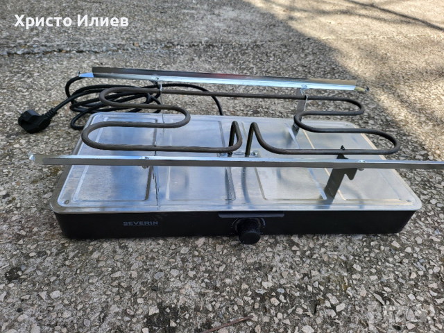 Грил Раклет скара Severin Грил 2 вида плочи естествен камък 8 тигана, снимка 13 - Скари - 44872957