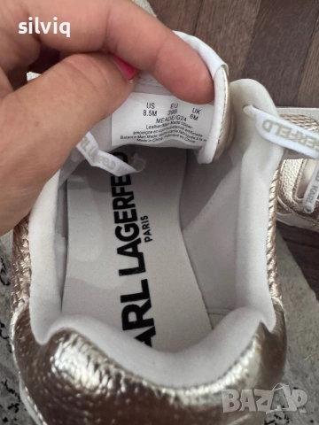 Сникърси Karl Lagerfield, снимка 8 - Дамски ежедневни обувки - 51573640
