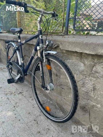 28 цола алуминиев велосипед с 21 скорости усилени капли амортисьори предни като нов в перфектно , снимка 9 - Велосипеди - 51194803