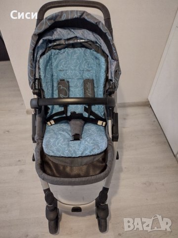 CHIPOLINO Комбинирана количка МАЛТА СКАЙ 3 във 1 и кошче за кола , снимка 4 - Детски колички - 37739105