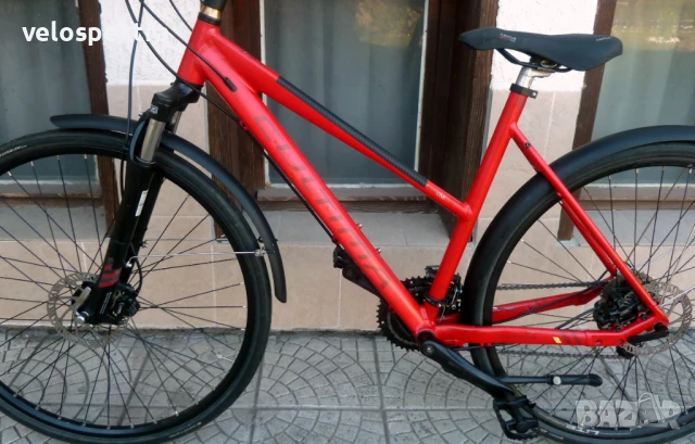 КУЛТИМА ! Трекинг-Фитнес велосипед ! 27 скорости ! Алуминиев!, снимка 5 - Велосипеди - 50556168