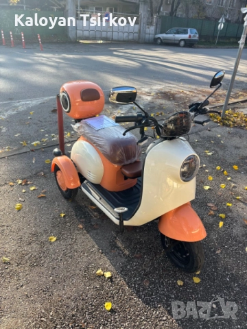 Електрическа триколка М1, снимка 4 - Велосипеди - 52398826