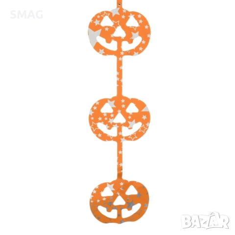 Перде с тикви Halloween / Хелоуин, 100x200 см_1244359, снимка 2 - Декорация за дома - 52028259