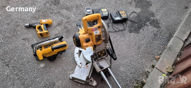 dewalt пендула циркуляр винтоверт зарядно 24v батерия, снимка 6 - Винтоверти - 52828951