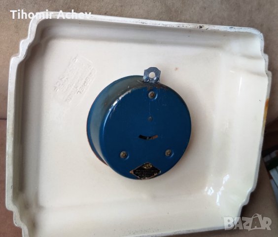 Стар механичен порцеланов френски часовник JAPY, снимка 7 - Антикварни и старинни предмети - 32326826