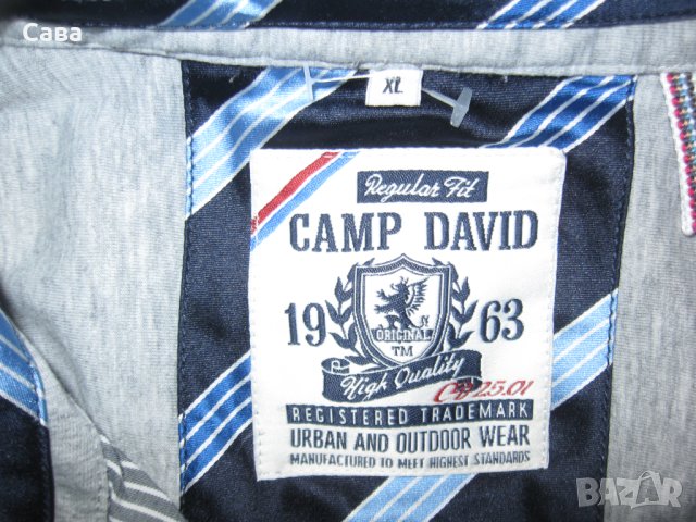 Блуза и риза CAMP DAVID  мъжки,ХЛ-2ХЛ, снимка 2 - Блузи - 43646093
