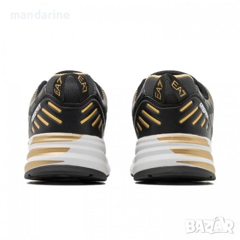 EA7 EMPORIO ARMANI № 41/42 🍊 Мъжки спортни обувки с лого "BLACK & GOLD" нови с кутия, снимка 9 - Кецове - 43774642