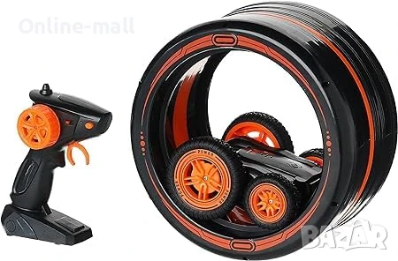 Каскадна количка с дистанционно- трансформираща се, въртяща се на 360, снимка 2 - Коли, камиони, мотори, писти - 51206437