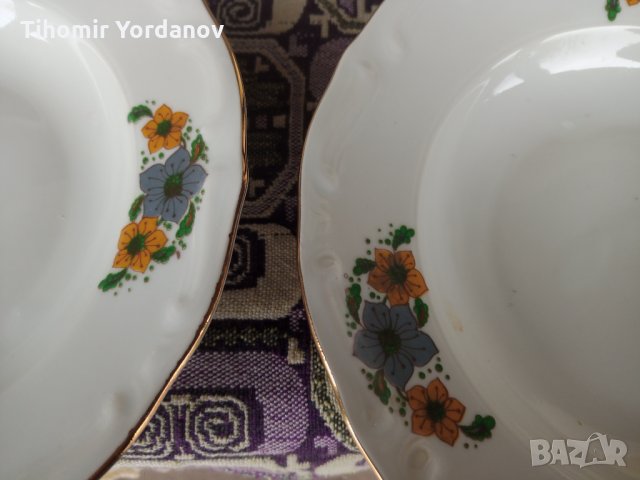 Бг порцелан-Изида . НОВИ- барокови чинии.., снимка 11 - Прибори за хранене, готвене и сервиране - 35153934