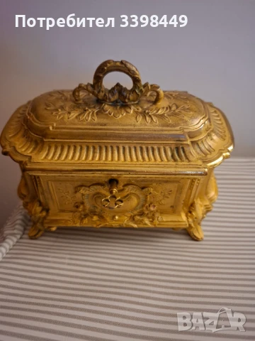 Винтидж кутия за бижута , снимка 7 - Други - 50541017